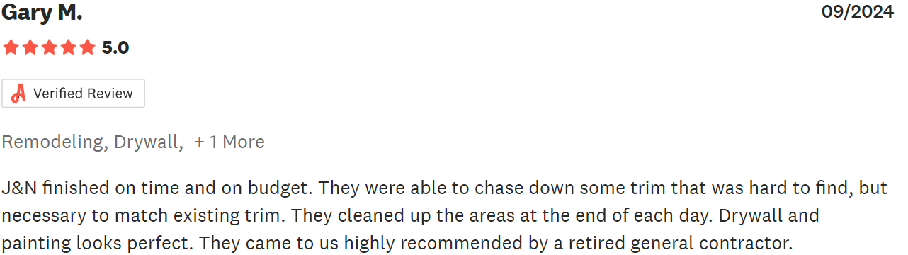 Review by Gary M.