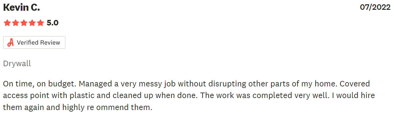 Review by Kevin C.