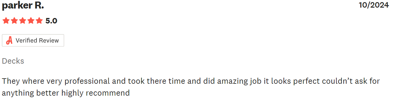 Review by Parker R.